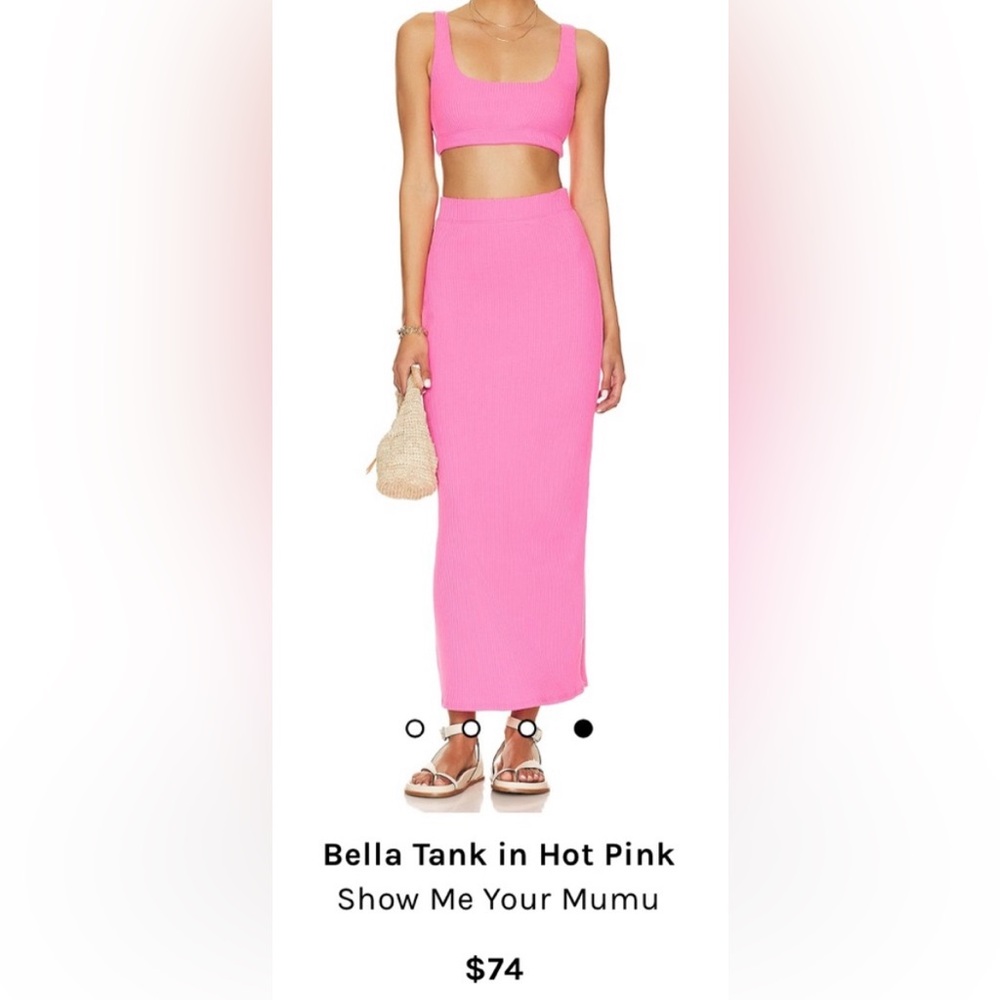 Show Me Your MuMu Elle Tank & Skirt Matching Set